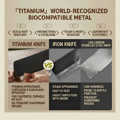 Alorivo 3 - Piece Titanium Coated Knife Set