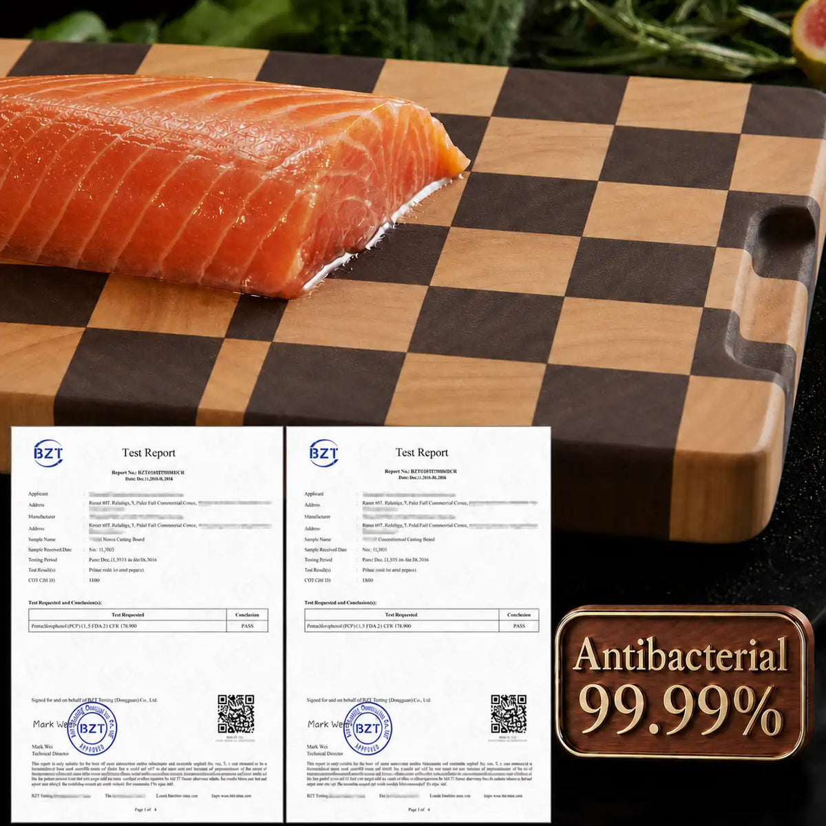 >99.99% Antibacterial
0 Formaldehyde 0 Chemicals