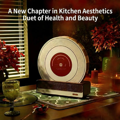 Alorivo "The Turntable" Round Cutting Board Set